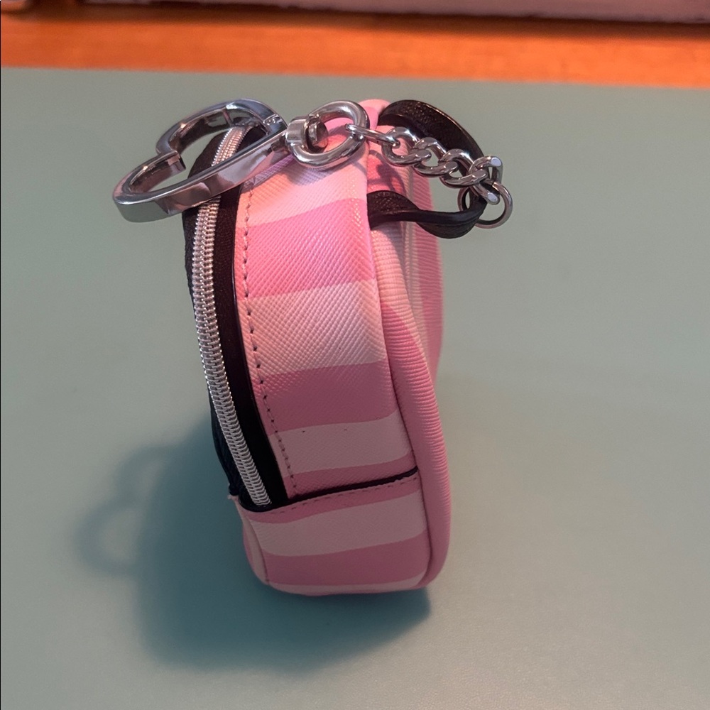 Victoria's Secret Pink Striped Cosmetic Case - Picture 3 of 7